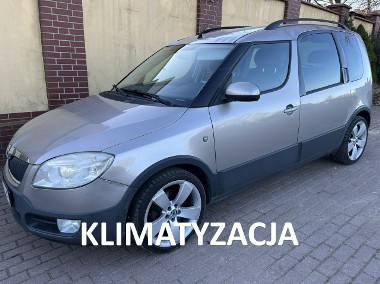 Skoda Roomster I scout klimatyzacja 1.6 benzyna po dużym przeglądzie-1