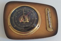 Barometr mechaniczny z termometrem