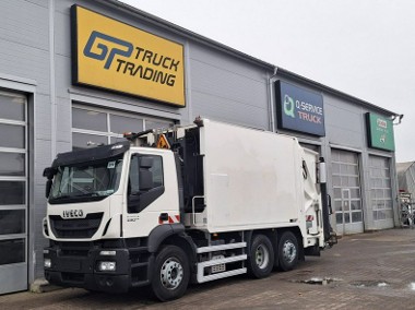 Iveco Stralis CNG Stralis CNG Niskoemisyjny, zabudowa śmieciarki Semat-1
