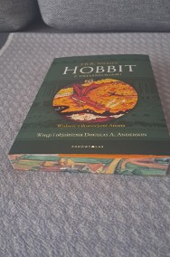 Książka „Hobbit z objaśnieniami”, J.R.R. Tolkien, do sprzedania-2