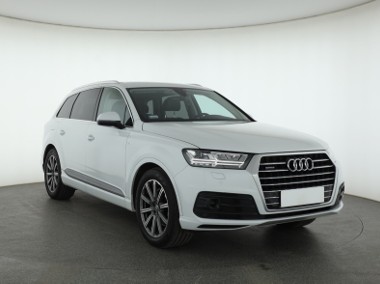 Audi Q7 II , Salon Polska, Serwis ASO, 231 KM, Automat, Skóra, Navi,-1