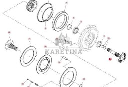Fendt 930 933 936 939 942 GEN 7 Hamulec Wał Tłok Tarcz Hamulcowa Uchwyt CZĘŚCI