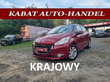 Peugeot 208 I Salon PL - I WŁ - 1.4 95KM - Klima - 5 Drzwi - Tylko 93 tys Przebieg-1