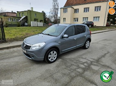 Dacia Sandero I Opłacona Zdrowa Zadbana Serwisowana z Klima 2 Kmp Kół 1 Wł-1