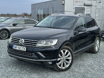 Volkswagen Touareg 3.0 V6 TDI 262KM, 2016r, serwisowany, hak,