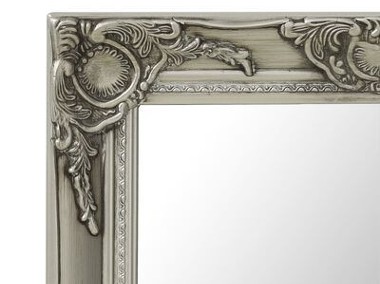 vidaXL Lustro ścienne w stylu barokowym, 60x60 cm, srebrneSKU:320334-1