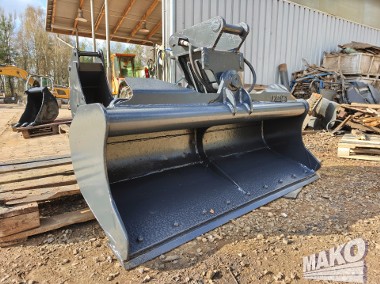 Łyżka 150cm skarpowa hydrauliczna Miller fi 45 / Do koparko-ładowarki JCB-1