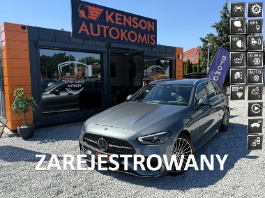 Mercedes-Benz Klasa C W205 Skórzana tapicerka, Aktywny tempomat, Kamera, Podgrzewane fotele, LE-1