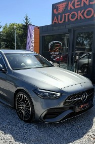 Mercedes-Benz Klasa C W205 Skórzana tapicerka, Aktywny tempomat, Kamera, Podgrzewane fotele, LE-2
