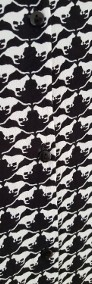 Nowa bluzka H&M 40 L czarno biała wzór koty lopardy pumy puma leopard kot-4