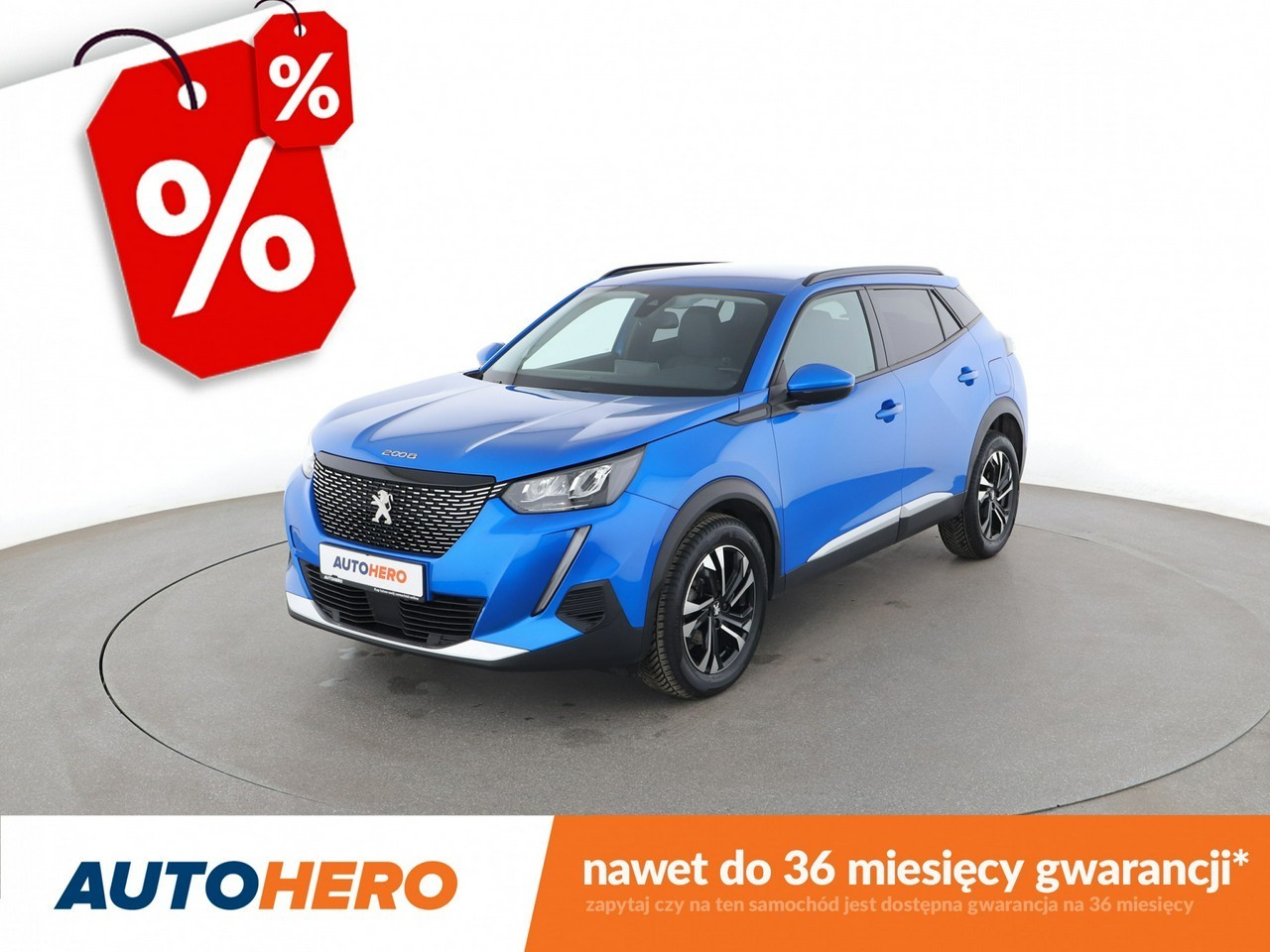 Peugeot 2008 Allure navi kamera klima Bluetooth półskóra LED tempomat