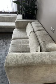 Kanapa narożna sofa kanapy 180cm Aris kremowa 2 szt-2