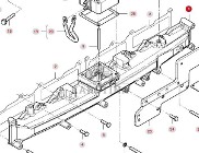 Massey Ferguson 7718S DYNA-VT Kolektor Dolotowy Silnika CZĘŚCI V837070219
