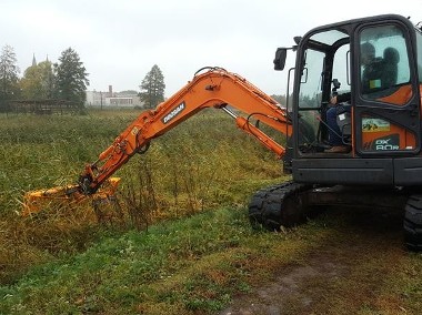  Holenderska łyżka kosząca Landreus 2,5m do koparki-1