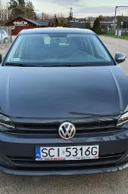 Volkswagen Polo VI FULL-PL-Klima-NAVI-Elektryka-Dotyk-Serwis-Bez Wkładu-Super Stan-OKAZ-2