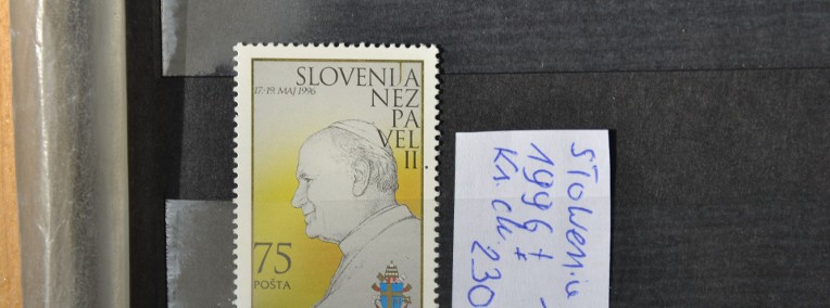 Papież Jan Paweł II Słowenia I ** Wg Ks Chrostowskiego poz 230-1
