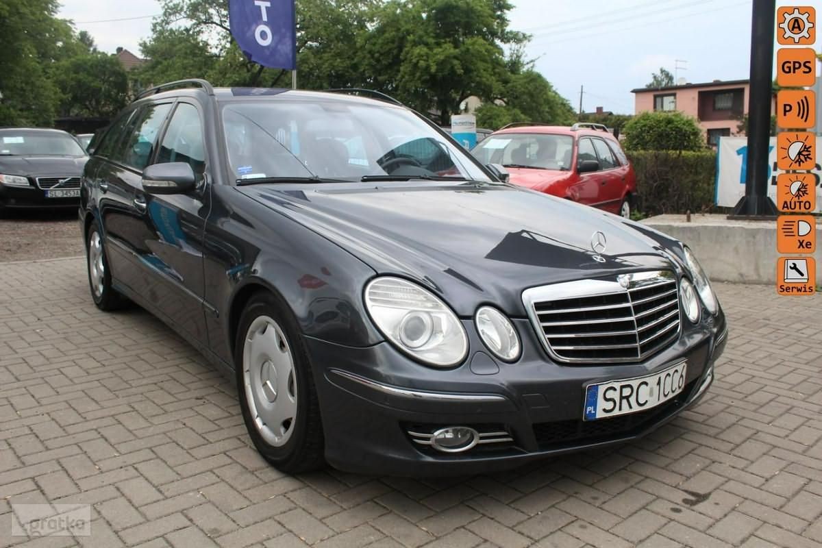 Mercedes-Benz Klasa E W211 2,2 Cdi 170Km Elegance 2008R - Gratka.pl - Oferta Archiwalna
