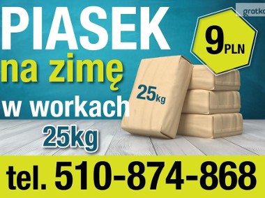 Piasek w workach, Chlorek magnezu Warszawa-1