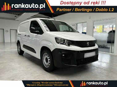 Peugeot Partner Furgon Long L2H1 1.5 100KM 950kg, Berlingo, ostatni w EXTRA cenie !!-1