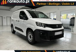 Peugeot Partner Furgon Long L2H1 1.5 100KM 950kg, Berlingo, ostatni w EXTRA cenie !!