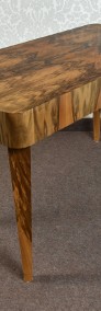 Stół prostokąt art deco biurko replika orzech -3