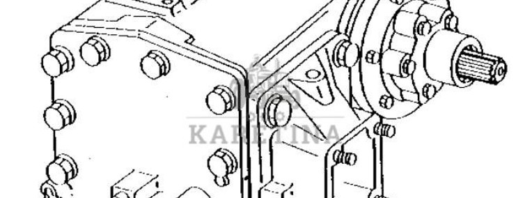 John Deere 9780CTS 9780i CTS 2005rok Skrzynia biegów Przekładnia AH203879-1
