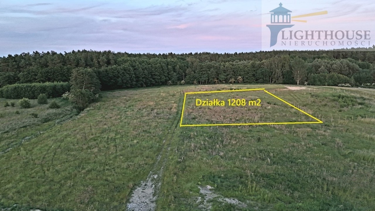 Działka Budowlana 1208 mkw Kaczki, Trąbki Wielkie
