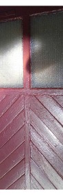 Drzwi garażowe warsztatowe wrota garażu warsztatu drewniane 211x108x4-4
