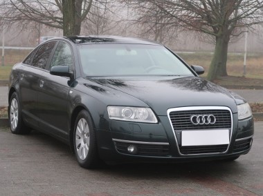 Audi A6 III (C6) Salon Polska, Serwis ASO, GAZ, Skóra, Navi, Xenon, Bi-Xenon,-1