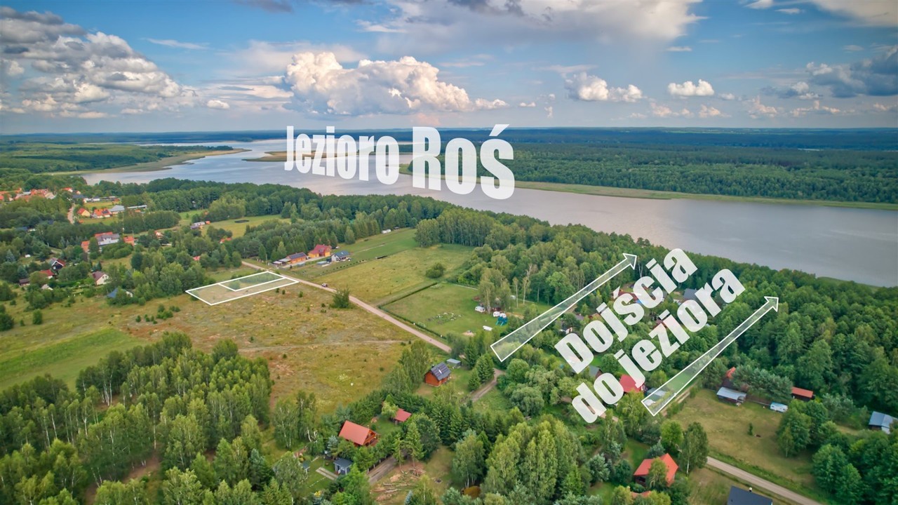 Działki budowlane - Pilchy, blisko jeziora Roś, Mazury - Widok 3