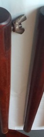 Nogi okrągłe drewniane dł. 50,7cm meblowe szt. 4 Vintage Retro z PRL-3