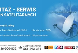 Montaż anten Satelitarnych / Ustawianie DVB-T oraz SAT Kostomłoty i okolice