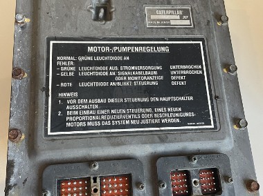 CAT Caterpillar koparka E320 E312 - sterownik moduł CPU 119-0609 106-0167-1