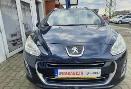 Peugeot 308 I Szklany panoramiczny dach,piękny morski kolor,rok 2012, SUPER STAN