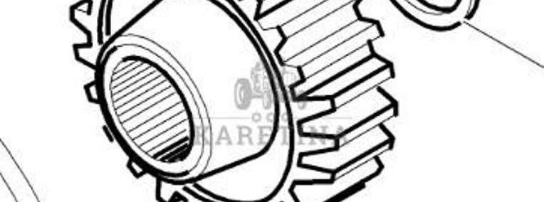 CLAAS RENAULT ATLES 936 RZ V5 Koło Zębate 6005030335 60 0503 033 5 0011443010 00 1144 301 0-1