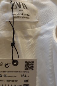 (164) ZARA/ Ekskluzywny płaszcz wyjściowy dla dziewczynki z Madrytu/ NOWY z metką-2