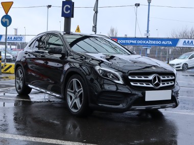 Mercedes-Benz Klasa GLA I , Salon Polska, Automat, Skóra, Navi, Klimatronic, Tempomat,-1