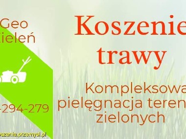 Koszenie trawy trawników Przemyśl Pielęgnacja terenów zielonych  działki zarośla-1