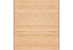 vidaXL Mata bambusowa na podłogę, 100 x 160 cm, brązowa