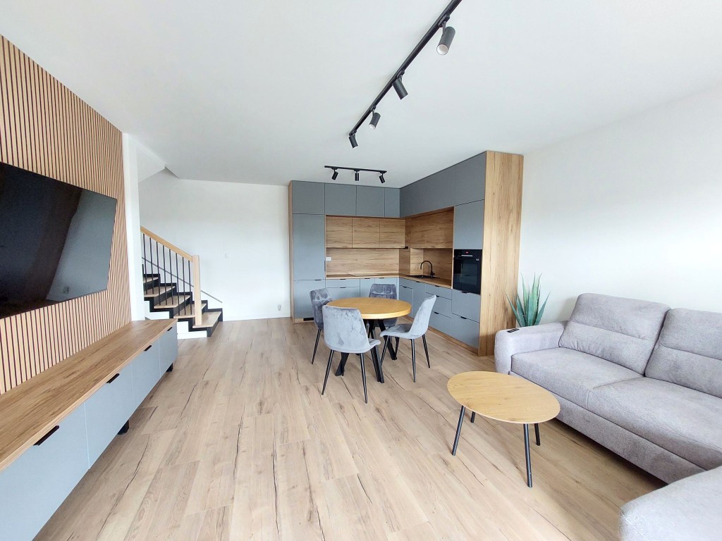 Ostróda - Lubajny, mieszkanie 80,83 m², "pod klucz" z ogródkiem - Widok 2