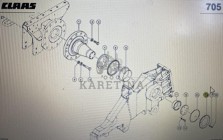 CLAAS 00 0764 594 0/Claas-pokrywa/Claas Lexion 580/560-540/570