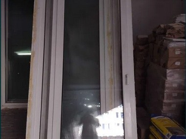 Drzwi balkonowe 102 x 235 cm tarasowe witryna sklepowa-1