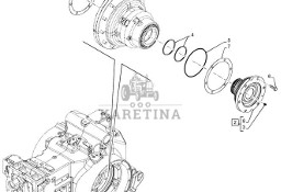 New Holland T6070 Wspornik 5185923