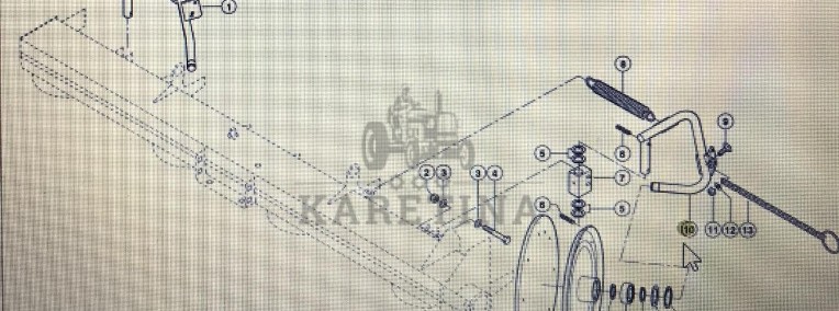 CLAAS 00 922 267 2/CLAAS Corto ramię obrotowe-1