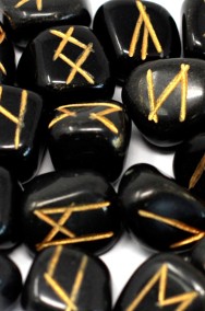 Kamień runiczny – Czarny Agat-2