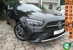 Mercedes-Benz Klasa E BEZWYPADKOWY Pakiet AMG 4-Matic Martwe Pole Ambient Salon Serwis FV2