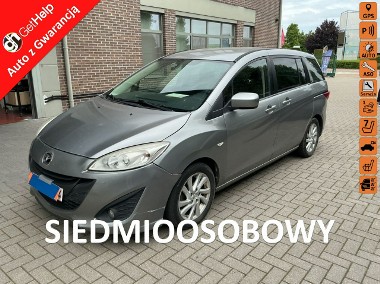 Mazda 5 II Klimatronik, 7 miejsc, parktronik, kamera, isofix, hak, import-1
