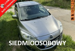 Mazda 5 II Klimatronik, 7 miejsc, parktronik, kamera, isofix, hak, zarej.