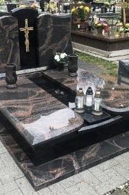 NAGROBKI POMNIKI Kamień Nagrobek Podwójny Cena Pomnik GRANIT MARMUR Granitowy-2