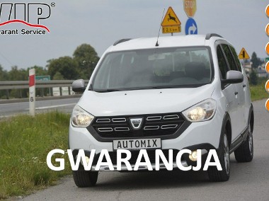 Dacia Lodgy 1.2 TCe nawi doinwestowany gwarancja przebiegu tempomat klimatyzacja-1